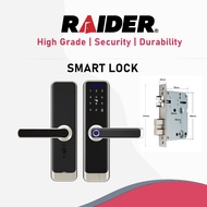 Smart Digital Door Tuya Fingerprint Unlock Handle  Lock with Latch 【Easy installation】