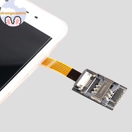 Strongaroetrtr 4FF Sim card Converter FPC Extension Cable to 4FF Micro 3FF Standard 2FF Sim Usim Car