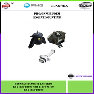 Hyundai Tucson TL 1.6 Turbo 2016 Oem Engine Mounting (LH 21830-D3100/RH 21810-D3100/RR 21950-D3100)