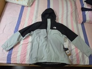 The North Face 北面男款防水連帽三合一外套(內置Fleece) 全新Size L