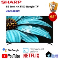 SHARP 65 Inch 4K UHD Google TV - 4TC65FJ1X
