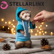 STELLARLINX Ferret Hoodie, Elastic Thick Fleece Ferret Pullover, Skin Friendly Soft Stylish Drawstri