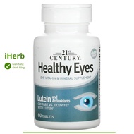 Viên uống bổ sung vitamin chống oxi hóa cho mắt Healthy Eyes 21st Century (60 viên) - iHerb Việt Nam