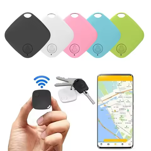 Mini GPS Tracking Device Tag Key Child Finder Car Pets Tracker Location Bluetooth Tracker Smart Trac