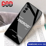 HP [A20] Case Samsung A14 5Ghp Samsung A14 5G Glitter Glass Softcase Samsung A14 5G Mobile Phone Cas