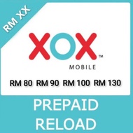 XOX Mobile Prepaid Card Reload Top Up from RM 80 to RM 130