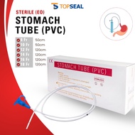 TOPSEAL Stomach Tube PVC Silicone Stomach Tube, Ryles Tube, Feeding Tube 120cm 8FR 10FR 12FR 14FR 16