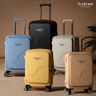 【北歐小刺蝟】20吋前開可擴充上掀行李箱/登機箱/旅行箱