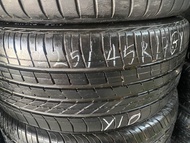 225/45R17 กู้ดเยีย ปี 10 ดอกสวยมาก มีเส้นเดียว