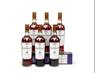 回收 麥卡倫MACALLAN 18年 舊版 威士忌