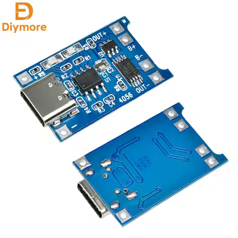 1/5/10PCS USB 5V 1A 18650 TP4056 Lithium Battery Charger Module Charging Board with Protection Type 