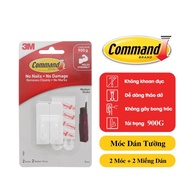 COMMANDTM 17501ANZ 3M heavy-duty wall hook, 900 g, 2 pieces/blister
