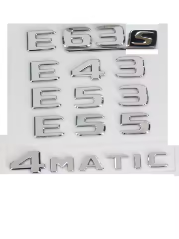 Chrome for Mercedes Benz AMG C124 S124 W124 W210 S210 W211 W212 S212 S213 W213 C207 E36 E60 E50 E55 