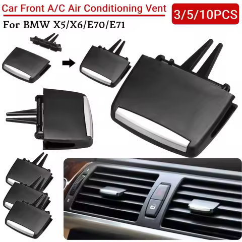 3/5/10PCSA Car Front A/C Air Conditioning Vent Outlet Tab Clip Repair Kit Air Conditioning Vent Clip
