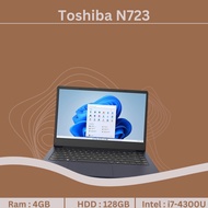 Toshiba N723 | Ram : 4GB | HDD : 128GB  | Intel : i7-4300U - Refurbished