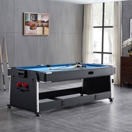 【APS】Pool table 4 in1 7ft Rotatable FREE Shipping homeuse billiard pingpong ice hockey dining table meja snooker fullset