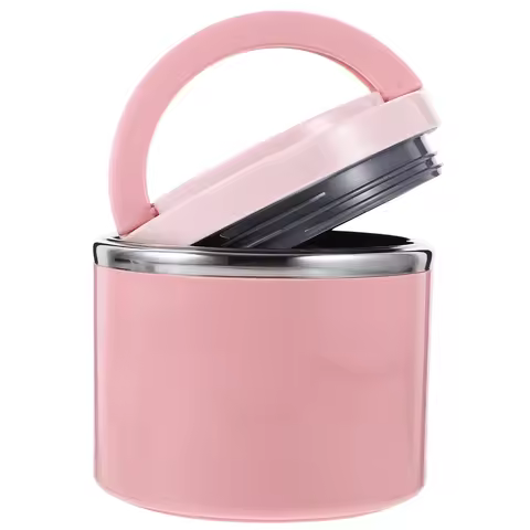 Breakfast Cup Soup Travel Mug Insulated Lunch Jar Oatmeal Container Sealed Leak Proof Wide Mouth Eas