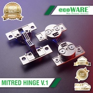 ecoWARE Mitred Hinge Cabinet Door Hinge Furniture Door Hinge Full Overlay Hinge