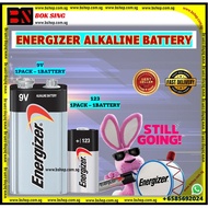 ENERGIZER ALKALINE AND LITHIUM BATTERY 9V / 123/ENERGIZER 9V BATTERY/ENERGIZER 123 BATTERY