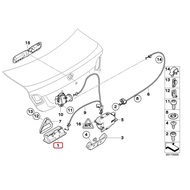 แบรนด์ใหม่❤E92 E91 E90 E61 E60รถ BMWE84 X1มือจับประตูท้าย1 3 5 E71 E88 E70 51247118158