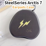 【Discount】For SteelSeries Arctis 7 Headphone Case Cartoon Fresh Style Headset Earpads Storage Bag Casing Box