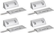 Seco-Larm SM-226RQ Pack of 4 Enforcer Overhead Door-Mount Magnetic Contact, Closed Loop, Adjustable 