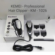 mesin cukur rambut listrik original asli 1 set lengkap alat cukur rambut KEMEI CLIPPER TRIMMER
