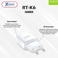 ROBOT CHARGER ROBOT HEAD ROBOT RT-K6 RTK6 2.4A PER PCS