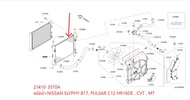 หม้อน้ำ NISSAN SLYPHY B17 PULSAR C12 HR16DE CVT MT 21410-3ST0A RADIATOR ASSY B17HR16DECVTMT