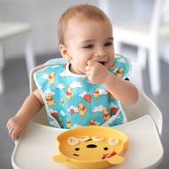 Bumkins 迪士尼寶寶矽膠餐盤(維尼)