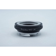 CARPEDIEM Lens Adapter - Lens M42 M 42 to Body Leica ML/M Camera | M42 - LM | SKU 1.035.0068