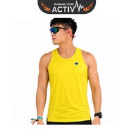 Rabbit Race Pace Tank Men's Running Singlet - Blazing yellow