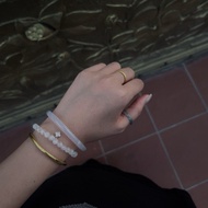 Thanh Yen design moonstone bracelet (6mm piece)