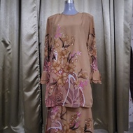 Batik cotton viscose baju kurung moden