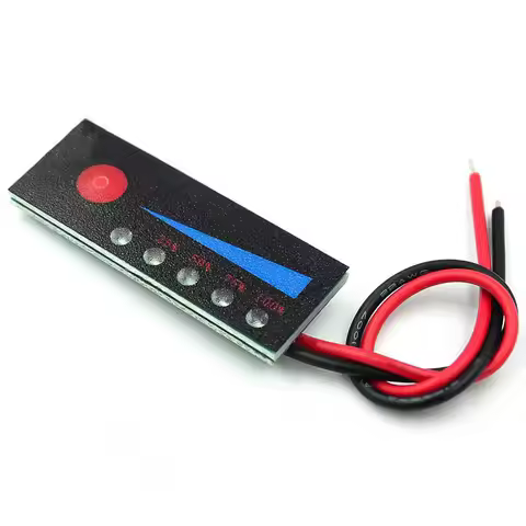 3.7V/7.4V/11.1V/14.8V 2S/3S/4S Li-ion battery pack power indicator 12V1 car battery indicator board 