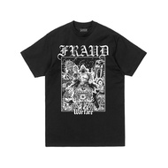 ORIGINAL T-SHIRT FRAUD WARFARE MADE BY: SAVIOR MERCH T-shirt men tshirt baju lelaki