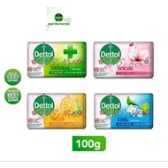 Dettol Antibacterial Bar Soap /Dettol Sabun 100g (Indonesia Packing)