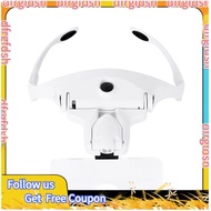 【D&F】Diamond Painting Embroidery 1.0X 1.5X 2.0X 2.5X 3.5X LED Light Headband Magnifier  Magnifier wi