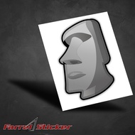 Emoji Sticker Emot Stone Emoji Sticker