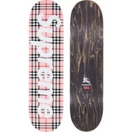 [現貨] Supreme Burberry Skateboard Deck 滑板