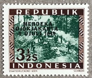 PW208-PERANGKO PRANGKO INDONESIA WINA REPUBLIK ,MERDEKA