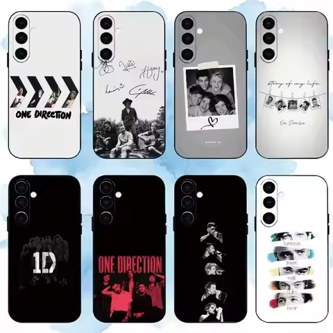 One D-Direction-ES Band Phone Case For Samsung Galaxy A73,A72,A71,A70,A53,A52,A51,Soft Silicone Blac