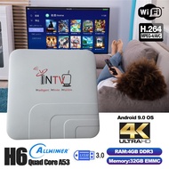 (Ready stock) 1000++ live channels Pre-installed Lifetime IPTV Box INTV Full Southeast Asia Zone UK Plug 2+16GB