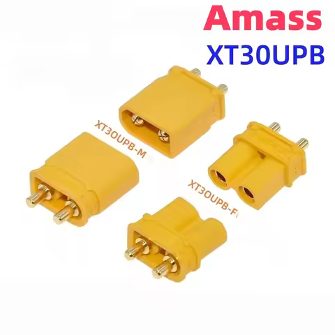 5Pcs/Lot Amass Original Genuine Xt30Upb-F/M Male Female Connector 30A High Current Rc Model Lithium 