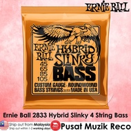 Ernie Ball 2833 Hybrid Slinky 4 String Electric Bass Guitar String 45-105