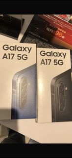 送藍芽耳機👍Samsung Galaxy A17 128gb 三個顏色 👍全新未開封 港版行機跟單一年保養