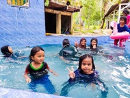 Lata Bayu Chalet - Waterfall &amp; River with Kids Pool
