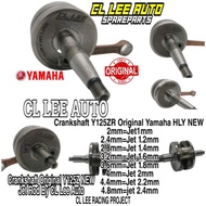 Crankshaft Y125Z Y125ZR Jet 1.2mm 1.4mm 1.6mm  1.8mm  2mm 2.2mm 2.4mm CL LEE Auto / CL LEE RACING PR
