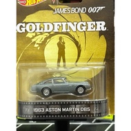Hotwheels Premium 1963 Aston Martin DBs Movie JamesBond 007