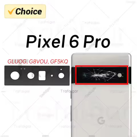 Back Camera Lens For Google Pixel 6 Pro Rear Camera Glass Cover Replacement GLUOG G8VOU GF5KQ